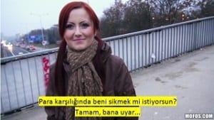 Kızıl Saçlı Hatun Para Karşılığı Sikiş Yapıyor | Türkçe Altyazılı Porno